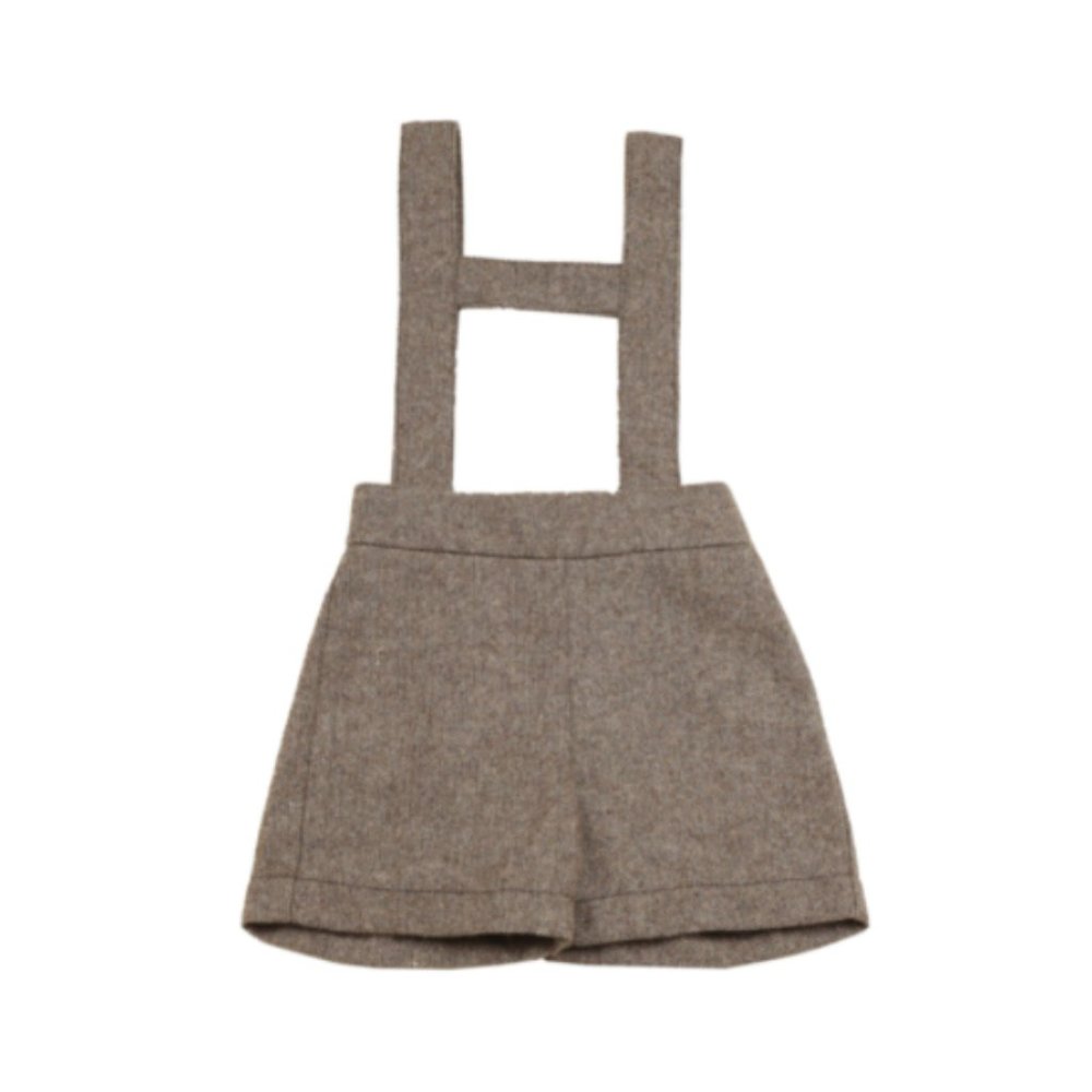 Noma Brown Herringbone Overalls size 4
